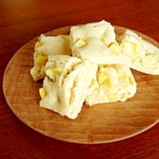ルクエでつくるサツマイモの蒸しパン